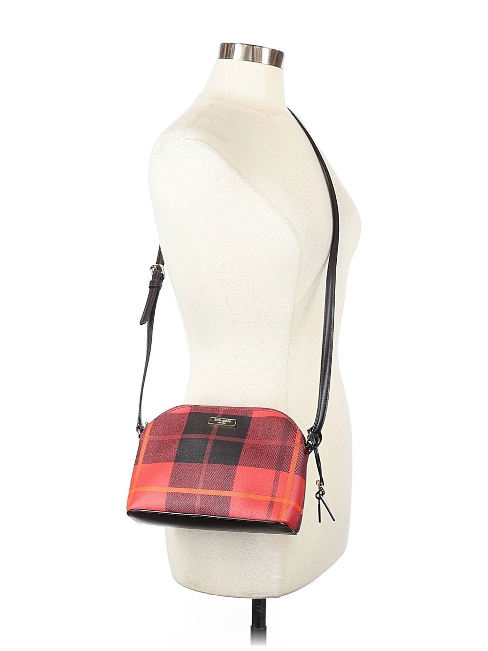 Kate Spade Brightwater Drive Hanna Crossbody in Woodland Plaid Like New